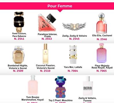 Le Parfum Secret Equivalencias Lista Saphir Mujer Liste Tresor