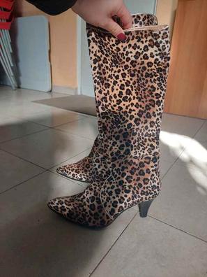 Botas leopardo Ropa, zapatos y de mujer de segunda mano | Milanuncios