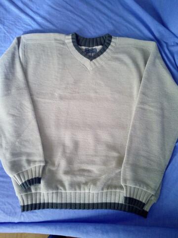 Milanuncios jersey Zara de cuello pico tipo sudadera