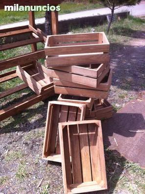 Caja de madera GRANDE envejecida – Alquiler – Mesas Dulces Valencia