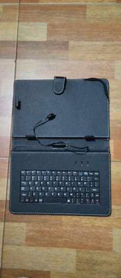 Silver HT Funda Universal con teclado Micro USB para tablet de 9 a 10'4  pulgadas