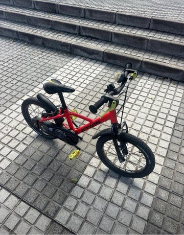 Milanuncios - Bicicleta infantil roja