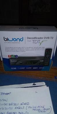 TDT HD Decodificador-Grabador DVB-T2 TDTy Biwond