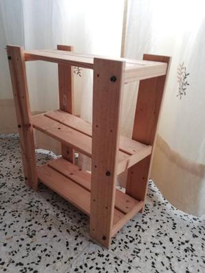 estante baño ikea madera de segunda mano por 60 EUR en Berango en WALLAPOP