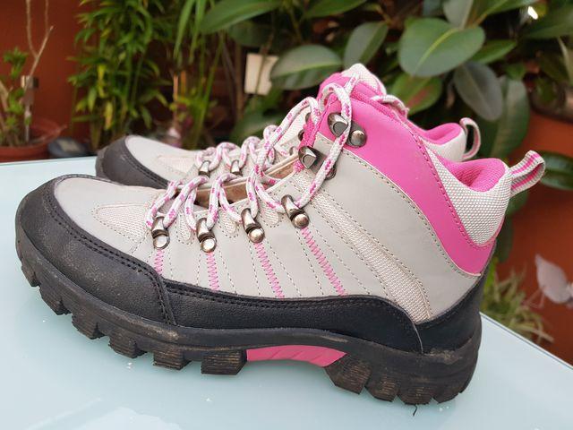 Telemacos oportunidad Llanura Milanuncios - Botas trekking niña talla 36 seminuevas