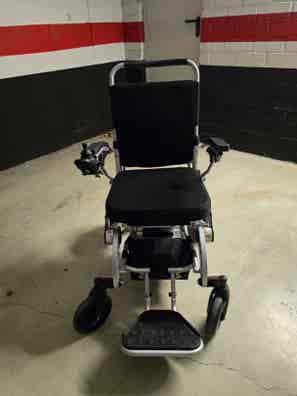 Silla de ruedas electrica plegable segunda mano de segunda mano
