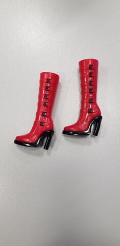 Milanuncios Botas rojas y negras, my scene