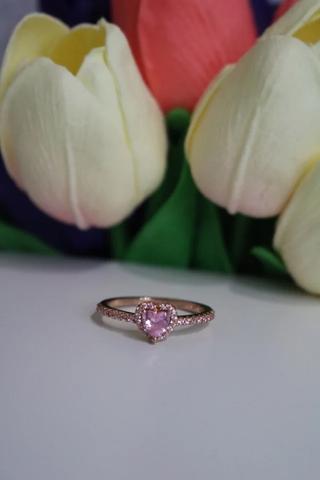 Milanuncios Anillo coraz n rosa pandora talla 58