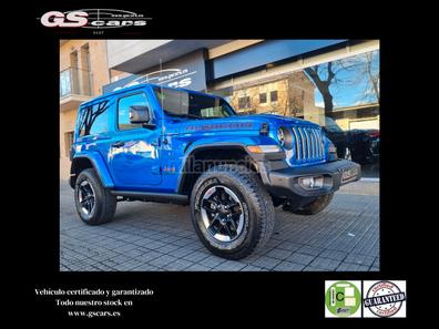 Jeep wrangler negro de segunda mano y ocasión