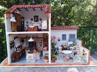 Termómetro exterior en miniatura para casa de muñecas - Escala 1:12