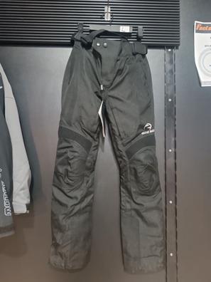 PANTALON DE MOTO PERFORADO DE VERANO UNISEX CON FORRO IMPERMEABLE EXTRAIBLE  Y PROTECCIONES CE