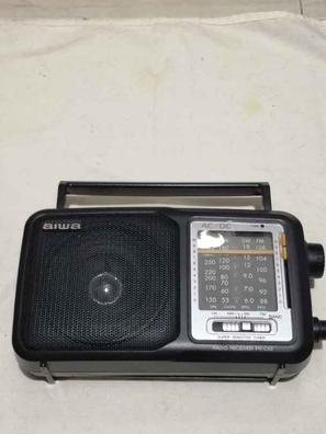 Radio portátil AM/FM Walkman con excelente recepción y sonido estéreo,  radios de bolsillo con 58 estaciones preestablecidas, batería incorporada  de