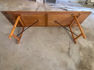 Mesa plegable madera Muebles de segunda mano baratos |