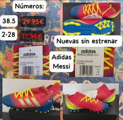 botas futbol sala niño adidas nemeziz messi de segunda mano por 10