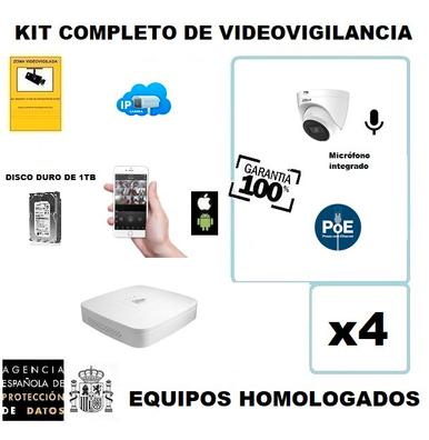 Milanuncios - Kit Camaras de Vigilancia 4K