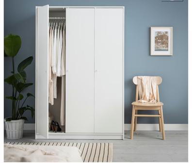 BERGSBO puertas correderas, 2 uds, efecto roble tinte blanco, 150x236 cm -  IKEA