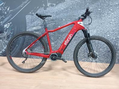 Bicicleta eléctrica Moma Bikes EMTB-29 , Suspension Delantera, SHIMANO 24  V & Doble Freno Disco Hydraulicos Bateria Integrada Ion Litio 48V 13Ah Gris  talla L - XL, Bicicletas, Los mejores precios