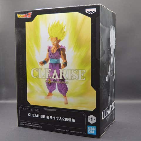 Figurine Gohan SSJ2 – Dragon Ball | Impression 3D Résine 12k | Aura & Éclairs | Fan Art DBZ à peindre | Statue de collection non officiel - France
