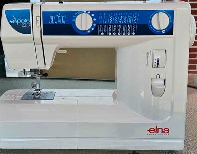 Máquinas de coser para principiantes, mini máquina de coser portátil con 16  puntadas integradas y costura inversa, máquina de reparación multifunción