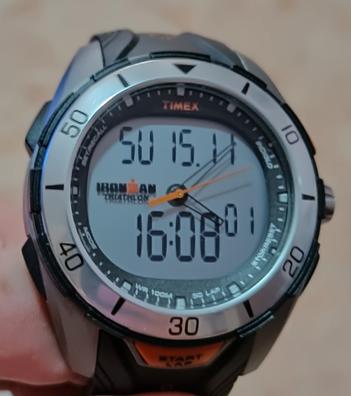 Como poner la hora en online un reloj timex ironman triathlon