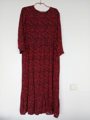 Vestido rojo discount animal print zara