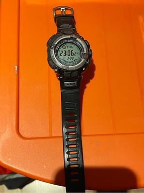 Reloj casio con online barometro altimetro y termometro