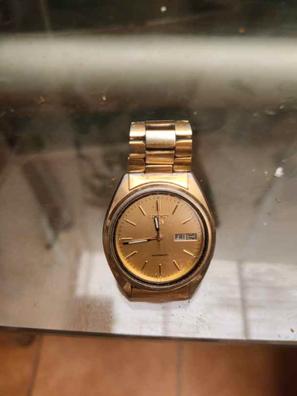 Reloj seiko dorado Milanuncios