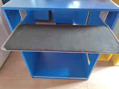 Soporte Para Impresora * Industrial Con Ruedas: Mesa De Impresora Móvil Con Estantes Para Almacenamiento Y Organización En * En Casa - S