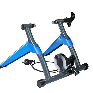 HOMCOM Rodillos para Bicicletas Entrenamiento en Interiores Rodillo  Ciclismo Plegable Ajustable con Pedal Cinta Transportadora Soporta hasta  150 kg 146x55x10,5 cm Rojo y Negro de Entrenador de Bicicleta 146x55x10,5cm