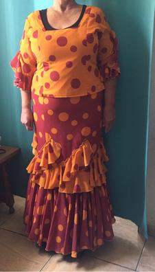 Vestidos de flamenca tallas grandes segunda mano sale