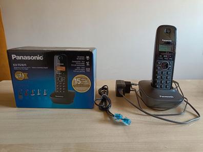 PANASONIC Telefono Inalambrico Digital Duo KX-TGC312 Negro con