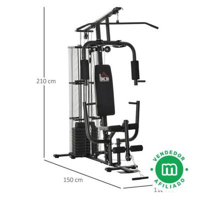 Multiestación De Musculación Silla Romana Múltiples Ejercicios