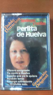 Cinta radio caset cassette de musica cantante Perlita de huelva