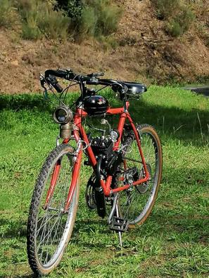 Bicicleta con motor gasolina de segunda mano Milanuncios