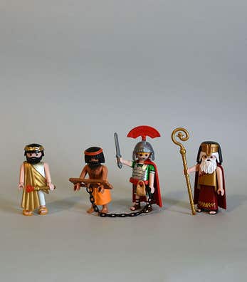 Charette / Brouette Playmobil - Pièce Occasion Thème Western / Médiéval