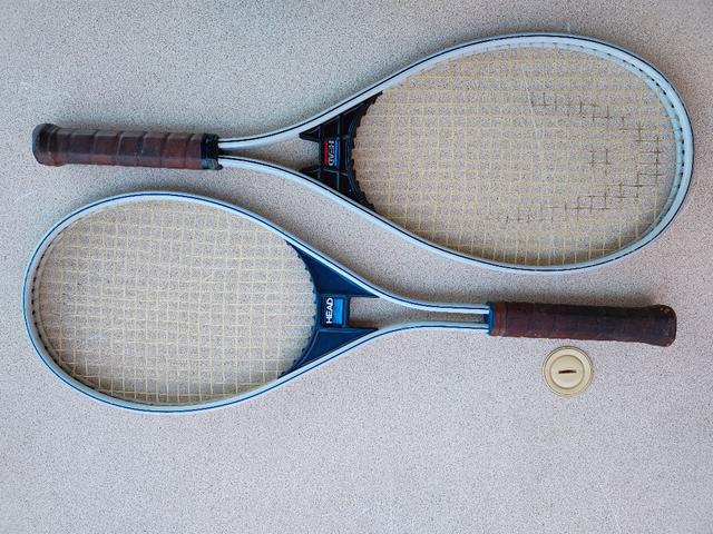 - Raquetas de tenis antiguas Head