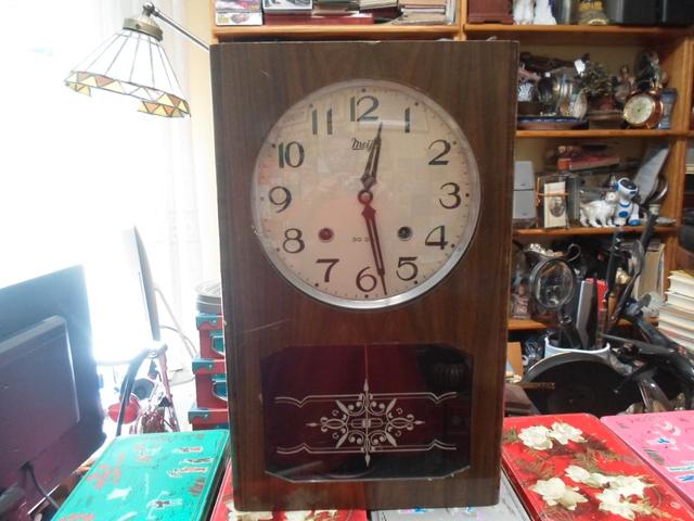 Milanuncios Reloj de cuerda de pared marca Meiji