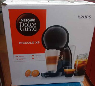 Cafetera Cápsulas - Krups KP1A35 Piccolo XS Rojo, 1600 W, 0.8 litros, Dolce  Gusto,Roja