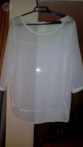 Stradivarius discount camisa transparente