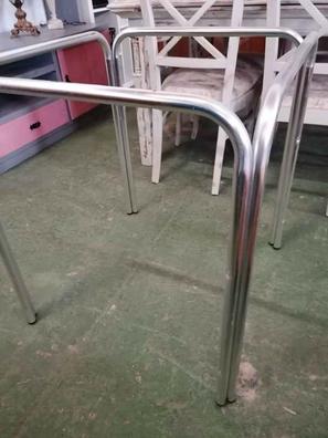 PATA METÁLICA PARA MESA TIPO INDUSTRIAL LACADA DE 70 CM ALTO X 40