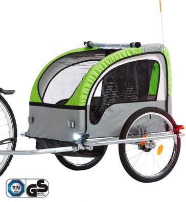 Homcom - Remolque carrito infantil para bicicleta, Accesorios Infantiles