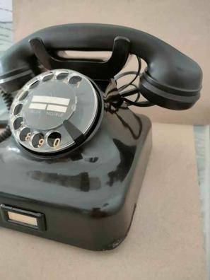 Teléfono vintage de Cobra Ericsson, de los años 1950, funcionando.