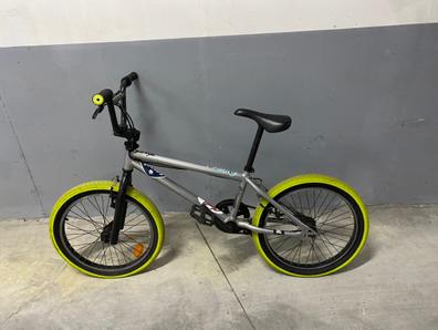 Bicicleta bmx 520 wipe online 20 pulgadas gris amarillo