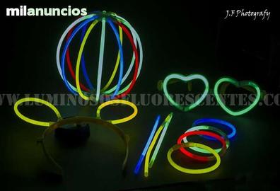 Pulseras luminosas glow de solo 1 color, varios colores disponibles