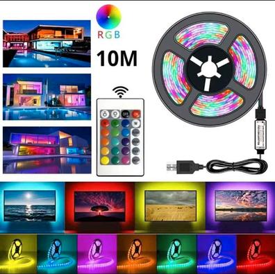 Luces Led 10 Metros, Tira Led RGB con Control Remoto, Luces Led para Cuarto  Decorativas Accesorios, Luz Led para Fiesta, Cuarto Gamer, Navideñas, 10M  Led Strip Lights : : Hogar y Cocina