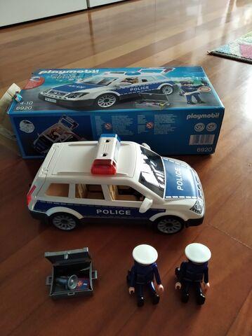 Coche policia playmobil hot sale