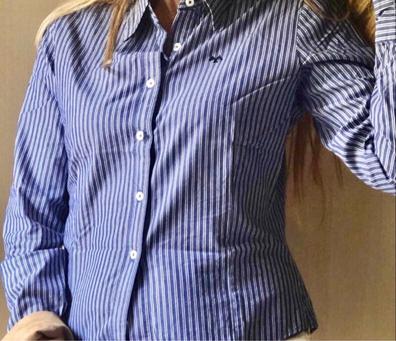  Camisas de trabajo profesionales para mujer, blusas de oficina  casuales de negocios, manga corta, con volantes, blusas elegantes y sexys,  Camisetas para mujer-blanco : Deportes y Actividades al Aire Libre