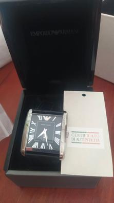 Reloj discount armani cuadrado