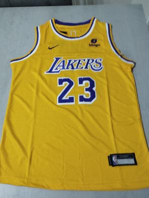 Camiseta de baloncesto de los Lebron James L Lakers de la NBA de segunda  mano por 48 EUR en Roma en WALLAPOP