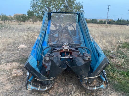 paraguas de almendras topavi